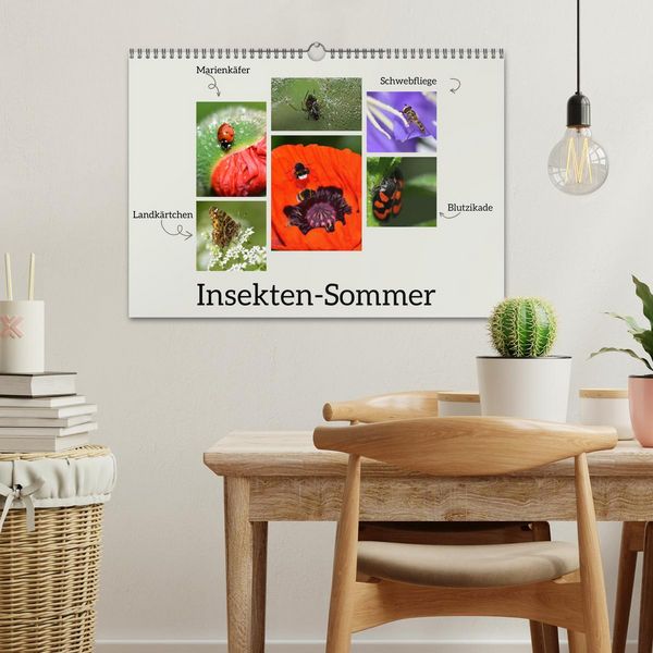 Produktbild: Insekten-Sommer (Wandkalender 2026 DIN A3 quer), CALVENDO Monatskalender