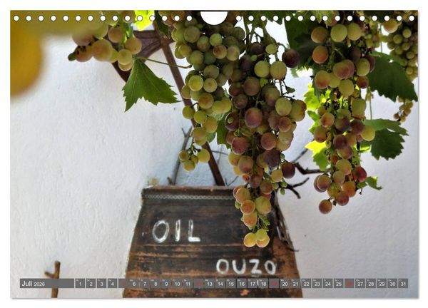 Produktbild: Kreta Pur - Eine Bilderreise f&uuml;r die Sinne (Wandkalender 2026 DIN A4 quer), CALVENDO Monatskalender