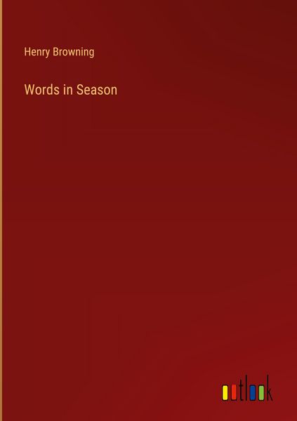 Produktbild: Words in Season