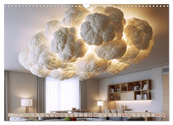 Produktbild: Vegitecture. Fotorealistische Visionen architektonischer Details (Wandkalender 2027 DIN A3 quer), CALVENDO Monatskalender