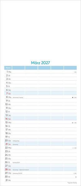 Produktbild: Kreativkalender Familienplaner 2027