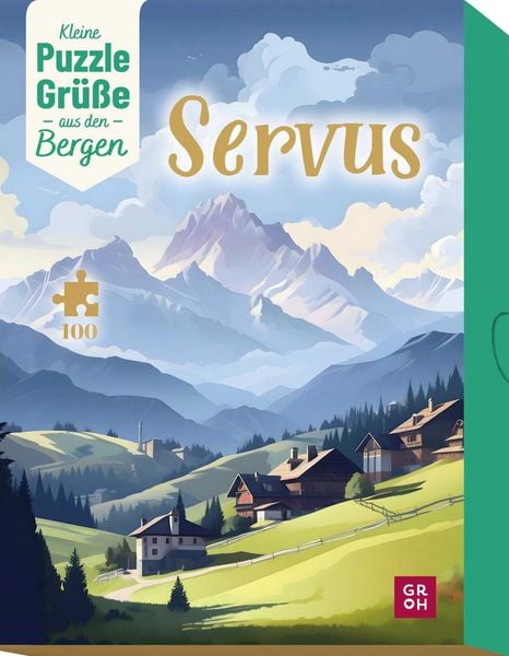 Servus! Kleine Puzzle-Grüße aus den Bergen, Sonstige von , Groh