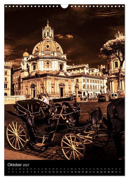 Produktbild: ROM Nachtbilder (Wandkalender 2027 DIN A3 hoch), CALVENDO Monatskalender