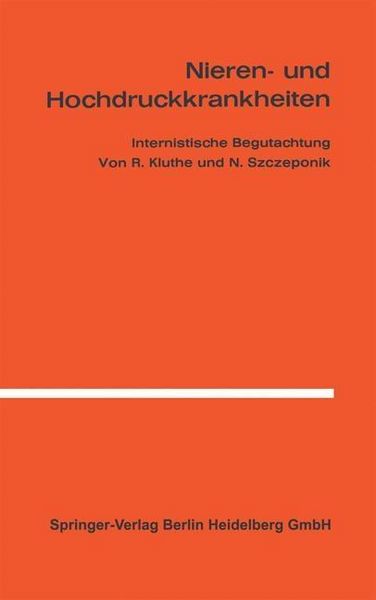 Produktbild: Nieren- und Hochdruckkrankheiten
