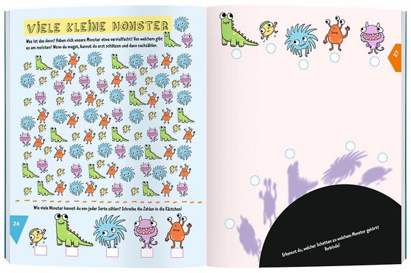 Produktbild: Das total verr&uuml;ckte Monster-Mitmachbuch