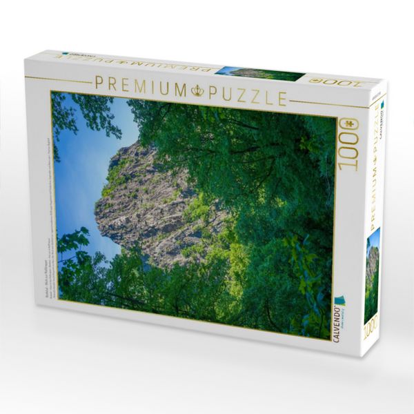 Produktbild: CALVENDO Puzzle Bodetal - Blick zur Ro&szlig;trappe | 1000 Teile Lege-Gr&ouml;&szlig;e 64x48cm Foto-Puzzle f&uuml;r gl&uuml;ckliche Stunden