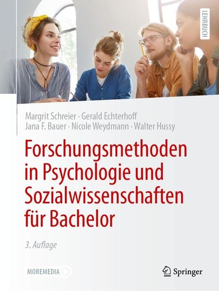 Produktbild: Forschungsmethoden in Psychologie und Sozialwissenschaften f&uuml;r Bachelor