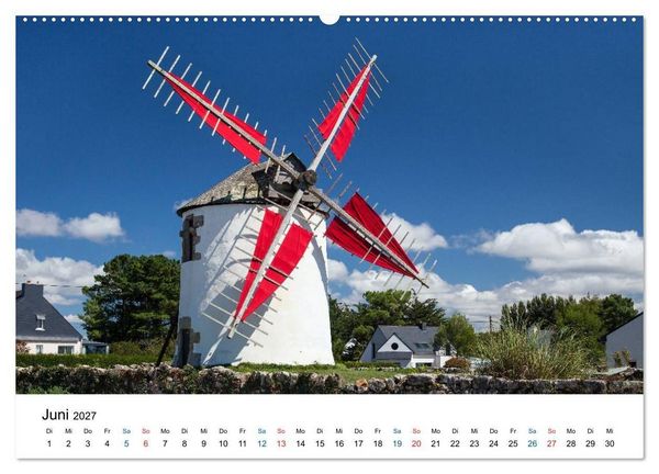 Produktbild: Das Morbihan - ein Ausflug in den S&uuml;den der Bretagne (hochwertiger Premium Wandkalender 2027 DIN A2 quer), Kunstdruck in Hochglanz