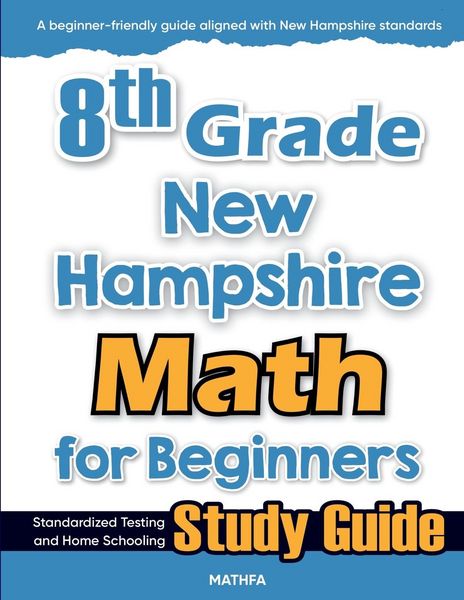 Produktbild: 8th Grade New Hampshire Math for Beginners