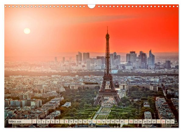 Produktbild: Die 12 meistbesuchten St&auml;dte der Welt (Wandkalender 2026 DIN A3 quer), CALVENDO Monatskalender