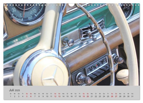 Produktbild: Der SL - &Auml;sthetik pur von Mercedes Benz (Wandkalender 2025 DIN A3 quer), CALVENDO Monatskalender