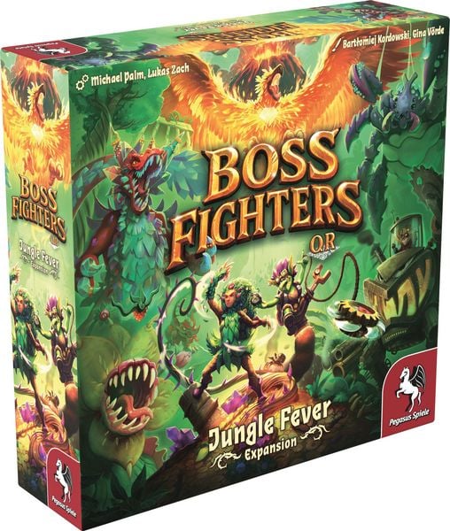 Boss Fighters QR: Jungle Fever [Expansion] (English Edition)