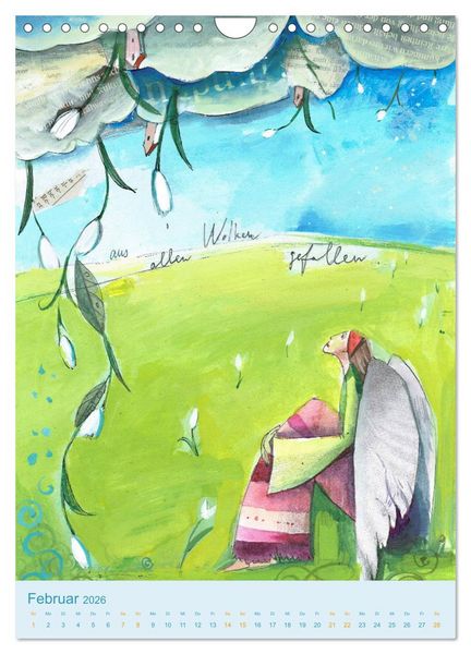 Produktbild: Im Elfenreich- Zauber und Magie der Elfen in sch&ouml;nen Aquarellen (Wandkalender 2026 DIN A4 hoch), CALVENDO Monatskalender