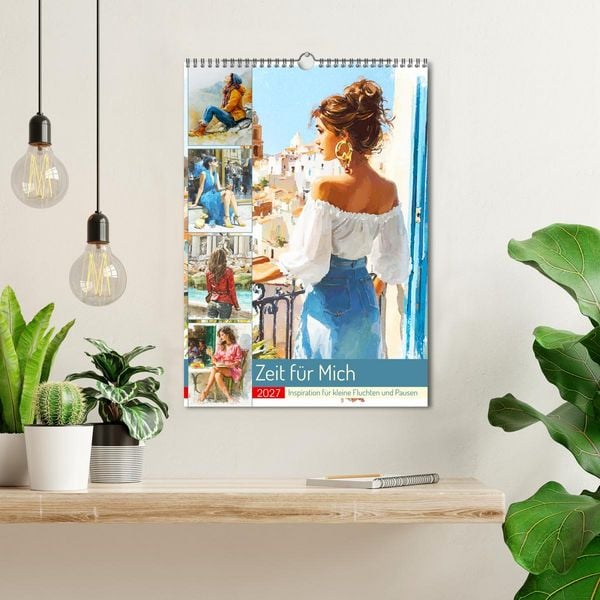Produktbild: Zeit f&uuml;r Mich. Inspiration f&uuml;r kleine Fluchten und Pausen (Wandkalender 2027 DIN A3 hoch), CALVENDO Monatskalender