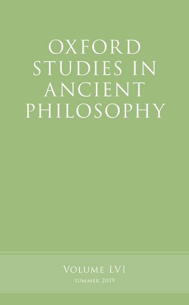 Produktbild: Oxford Studies in Ancient Philosophy, Volume 56