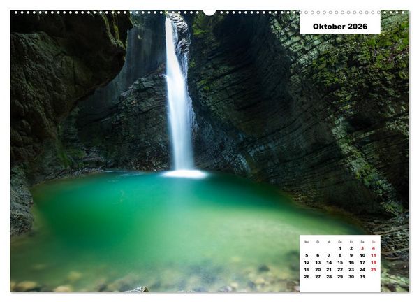Produktbild: Faszination Ostalpen - von Berchtesgaden bis Slowenien (Wandkalender 2026 DIN A2 quer), CALVENDO Monatskalender