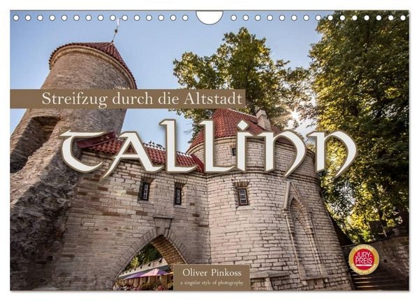 Produktbild: Tallinn - Streifzug durch die Altstadt (Wandkalender 2026 DIN A4 quer), CALVENDO Monatskalender
