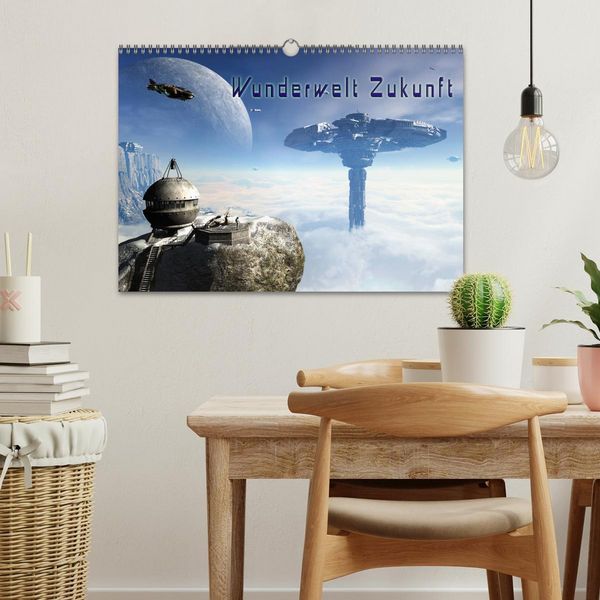 Produktbild: Wunderwelt Zukunft (Wandkalender 2026 DIN A3 quer), CALVENDO Monatskalender