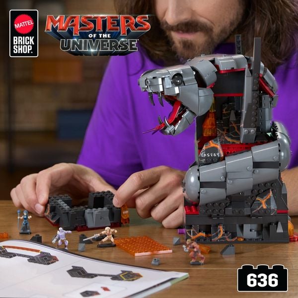 Produktbild: Mattel - Brick Shop Masters of the Universe&trade; Clash At Snake Mountain