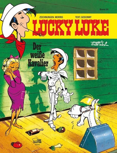 Lucky Luke 50, Gebundene Ausgabe von Morris , René Goscinny, Egmont Comic Collection, 9783770434558