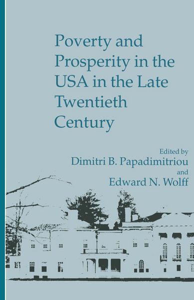 Produktbild: Poverty And Prosperity In The USA In The Late 20th Century