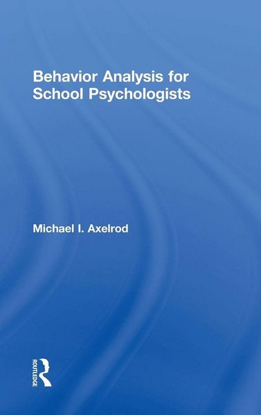 Produktbild: Behavior Analysis for School Psychologists