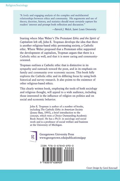 Produktbild: The Catholic Ethic and the Spirit of Community