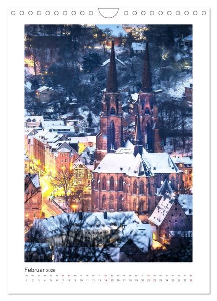 Produktbild: Mein Marburg (Wandkalender 2026 DIN A4 hoch), CALVENDO Monatskalender