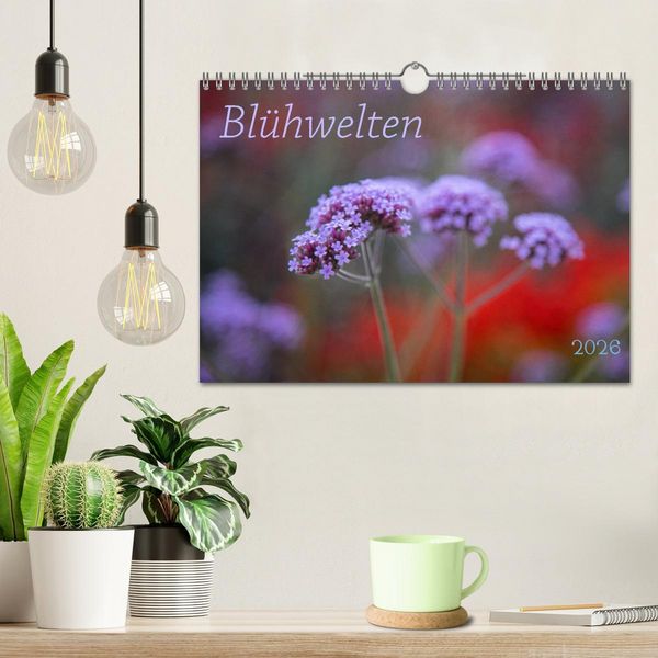 Produktbild: Bl&uuml;hwelten (Wandkalender 2026 DIN A4 quer), CALVENDO Monatskalender