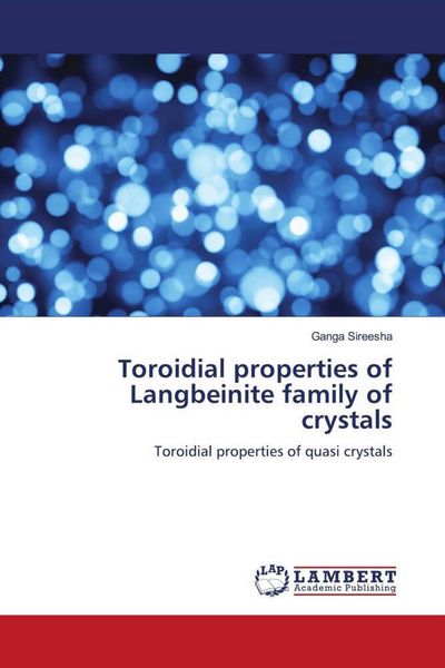 Produktbild: Toroidial properties of Langbeinite family of crystals