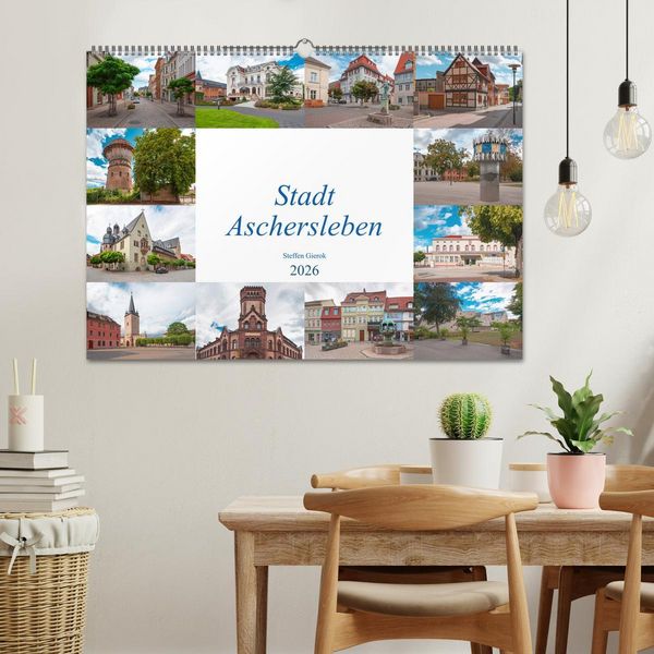 Produktbild: Stadt Aschersleben (Wandkalender 2026 DIN A2 quer), CALVENDO Monatskalender