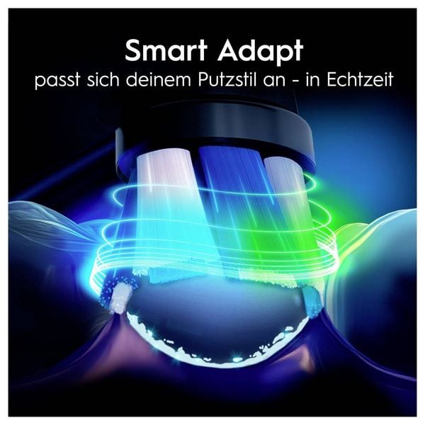 Produktbild: Braun Bra Oral-B iO Series 10 UltimateLunar Gold 17398125 Elektrische Zahnb&uuml;rste Schwarz