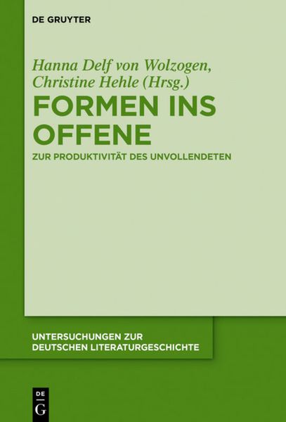 Produktbild: Formen ins Offene