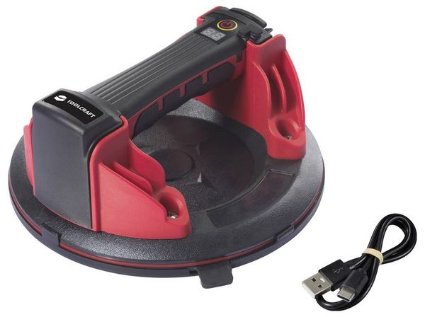 Produktbild: TOOLCRAFT TO-10182513 Akku-Saugheber Tragkraft (max.) 168kg