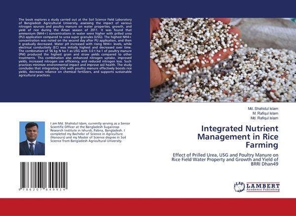 Produktbild: Integrated Nutrient Management in Rice Farming