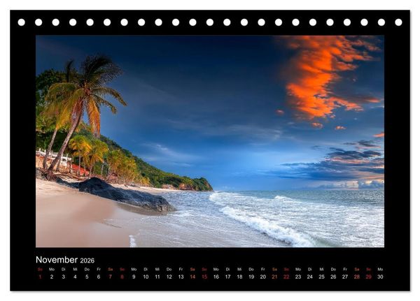 Produktbild: Brasilien - Natur, Kultur und Lebensfreude (Tischkalender 2026 DIN A5 quer), CALVENDO Monatskalender