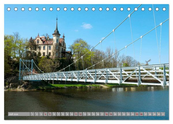 Produktbild: Zwickau und das Tal der Mulde (Tischkalender 2026 DIN A5 quer), CALVENDO Monatskalender