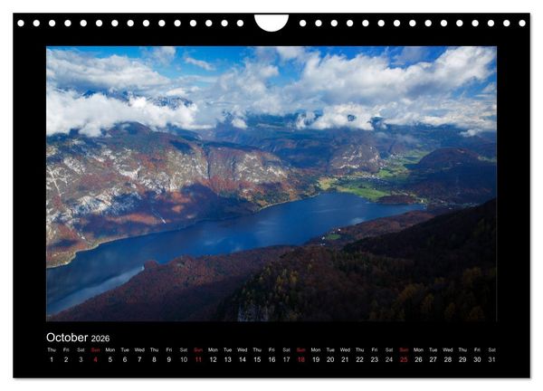 Produktbild: Landscapes of Slovenia (Wall Calendar 2026 DIN A4 landscape), CALVENDO 12 Month Wall Calendar