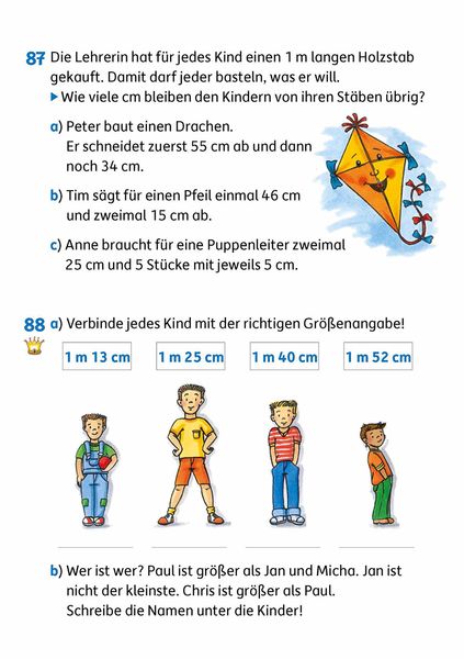 Rechnen. Textaufgaben 2. Grundschulklasse