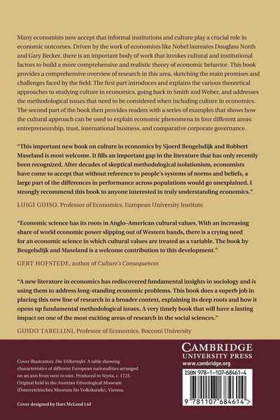 Produktbild: Culture in Economics