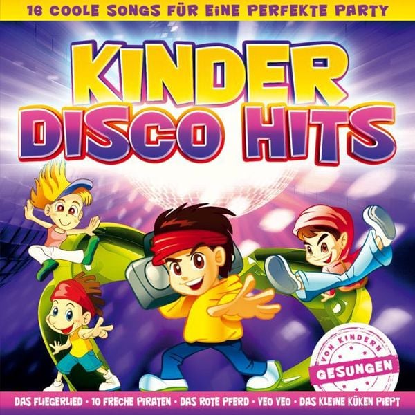 Kinder Disco Hits-16 coole Songs-Folge 1 - Various, CD, 9003549780533