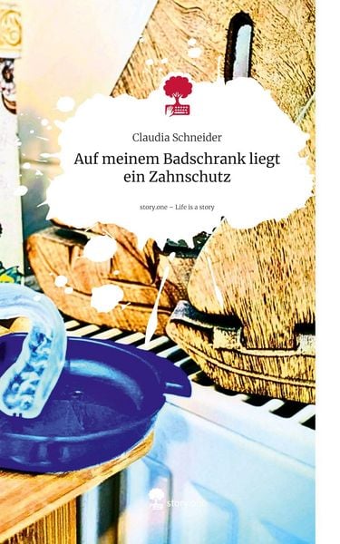 Produktbild: Auf meinem Badschrank liegt ein Zahnschutz. Life is a Story - story.one