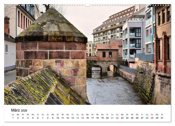 Produktbild: Landau in der Pfalz - Ansichtssache (hochwertiger Premium Wandkalender 2026 DIN A2 quer), Kunstdruck in Hochglanz