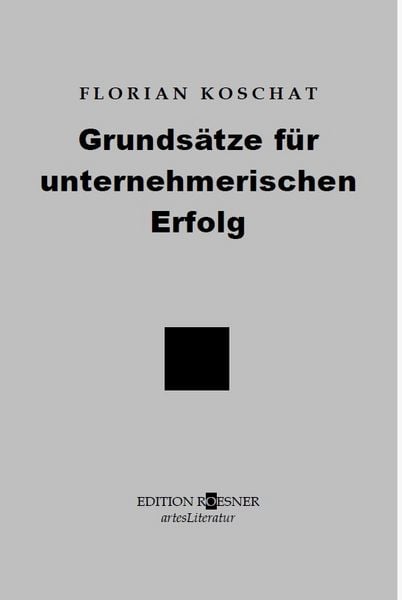 Produktbild: Grunds&auml;tze f&uuml;r unternehmerischen Erfolg