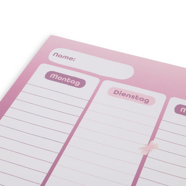Produktbild: Wochenplaner A3, Fee