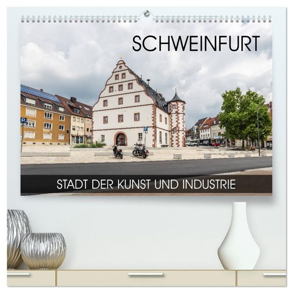 Produktbild: Schweinfurt - Stadt der Kunst und Industrie (hochwertiger Premium Wandkalender 2026 DIN A2 quer), Kunstdruck in Hochglanz