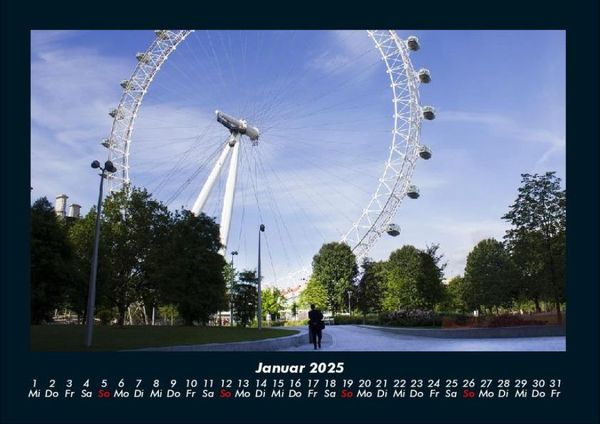 Produktbild: London - Impressionen 2025 Fotokalender DIN A4