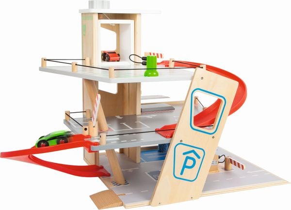 Produktbild: small foot 11676 - Parkhaus Premium mit Autos und Zubeh&ouml;r, Holz