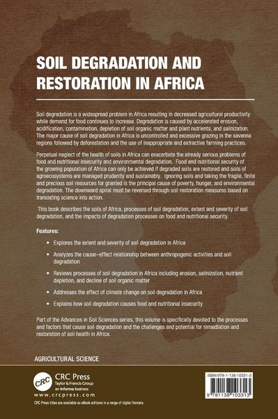 Produktbild: Soil Degradation and Restoration in Africa