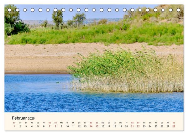 Produktbild: Zentralasien - Entlang der alten Seidenstra&szlig;e (Tischkalender 2026 DIN A5 quer), CALVENDO Monatskalender